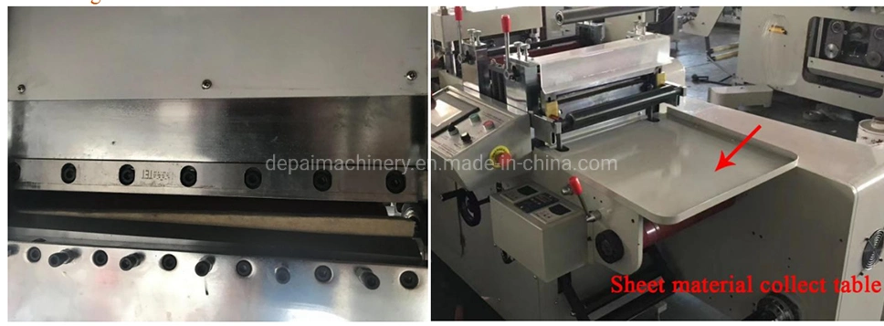 350 High Speed Printed Label Flat Bed Die Cutter Cutting Machine with Optional Punching Laminating