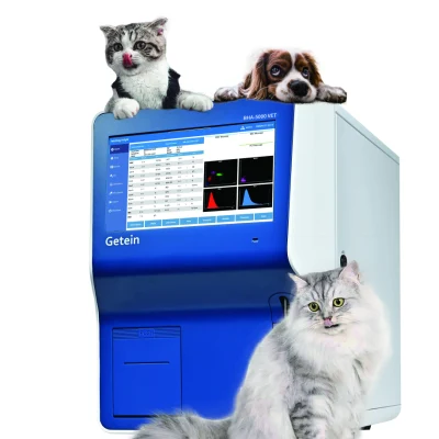 Getein BHA-5000 Vet Analyseur d'hématologie en 5 parties entièrement automatique avec design compact