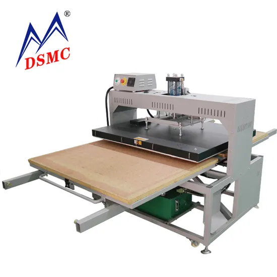 Machine d'impression hydraulique de transfert de chaleur de stratification de sublimation de presse de la chaleur de grand format