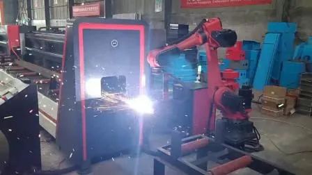 Ipe Ipa Hea Hep Round Square Rectangular Pipe / Channel Steel / H-Shaped Steel / Angle Steel / I-Beam Robort Tube Plasma Cutting Machine